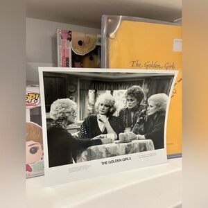 THE GOLDEN GIRLS Black + White Glossy Press Photo
